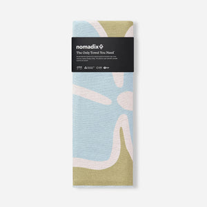 Original Towel: Wild Flowers Meadow Green