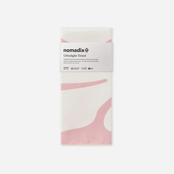 Ultralight Towel: Happy Flowers Desert Clay