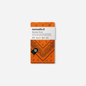 Bandana Towel: Paisley Expedition Orange