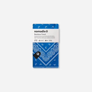 Bandana Towel: Paisley Stellar Blue