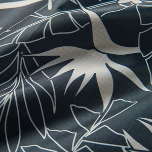 Pocket Tote: Retro Palms Black