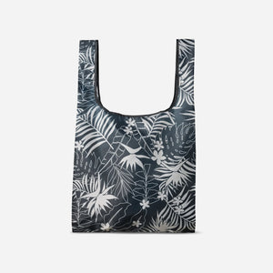 Pocket Tote: Retro Palms Black