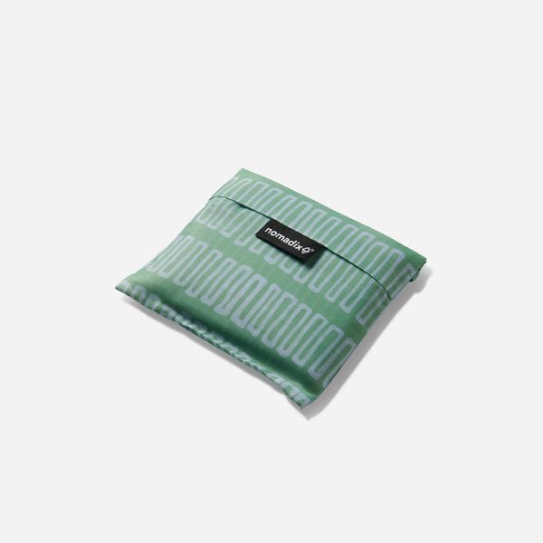 Pocket Tote: Switchback Seafoam Green