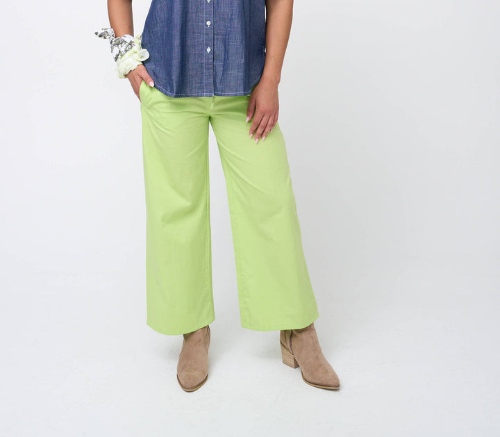 Shore Pant - Citron Twill