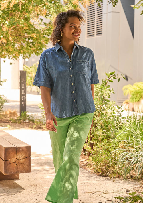 Shore Pant - Honeydew Twill