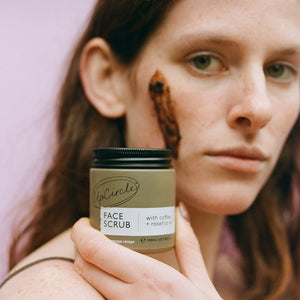 Natural Face Scrub – Citrus Blend for Dry Skin