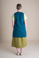 Snap Smock in Peacock