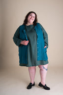 Snap Smock in Peacock