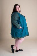 Snap Smock in Peacock