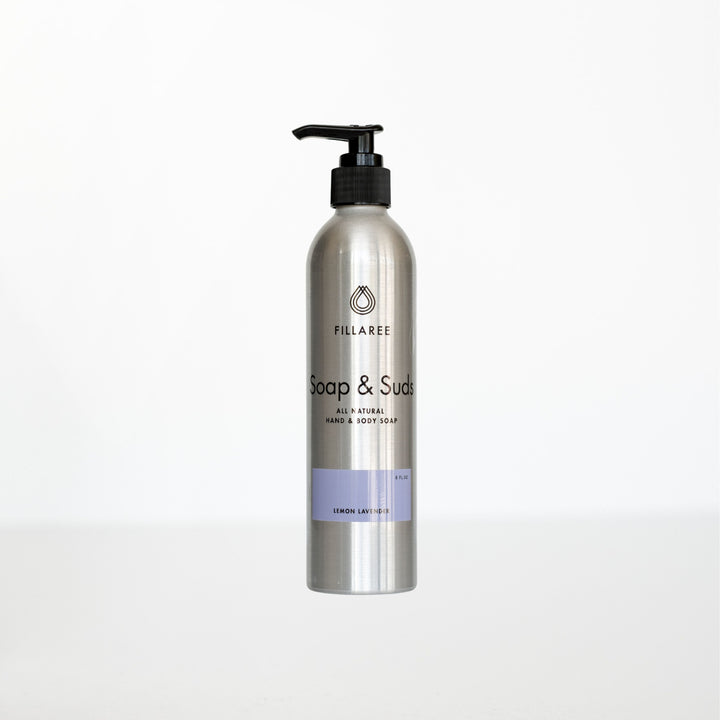 Soap & Suds - Metal Bottle 8 oz