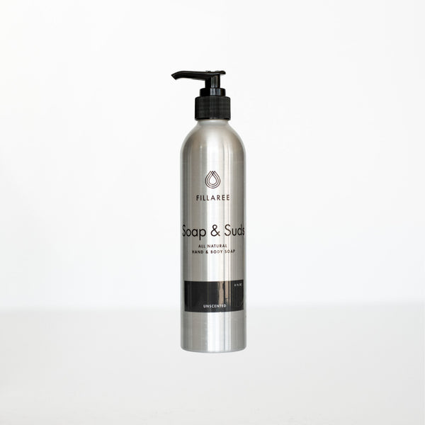 Soap & Suds - Metal Bottle 8 oz