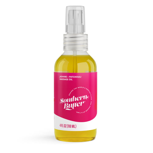 Massage Oil - Jasmine + Patchouli by Southern Butter
