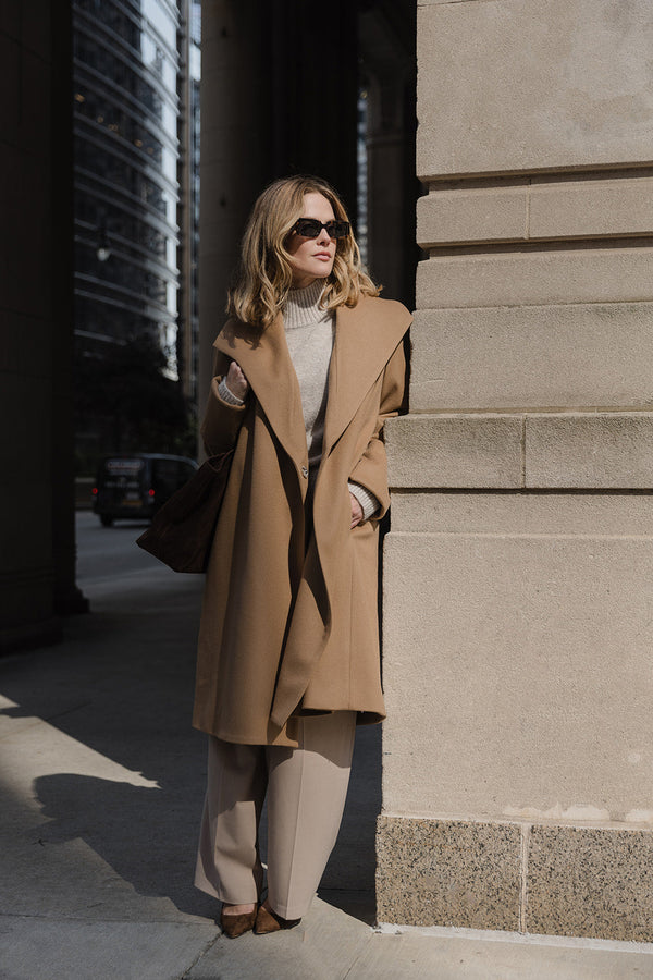 The Southport Wool Coat - Camel