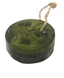 Speckless Soap Bar. Chia, Lemon, Parsley, and Coconut Oil.