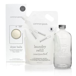 Laundry Glass Starter Set