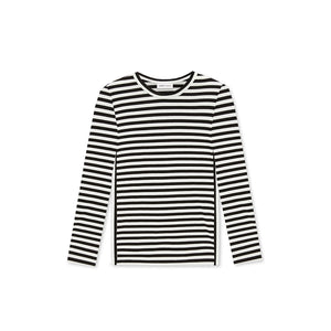 Marinière Black and White Striped Tee
