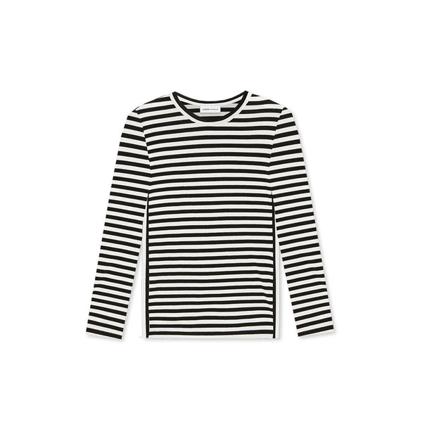 Marinière Black and White Striped Tee