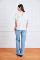 Dawn Tee in Off White