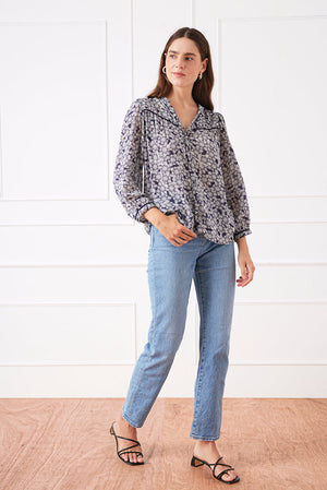 Anna Shirt in Water Lily