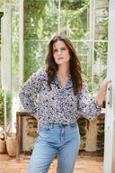 Anna Shirt in Water Lily