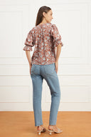 Chloe Shirt in Garden Roots