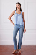 Iris Camisole in Hydrangea