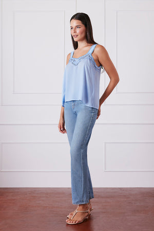 Iris Camisole in Hydrangea