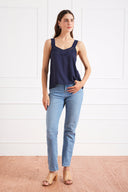 Iris Camisole in Midnight Navy