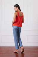 Iris Camisole in Orange Spritz