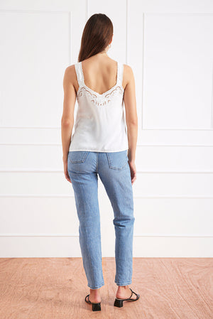 Iris Camisole in Sugar White