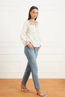 Maise Embroiderd Top
