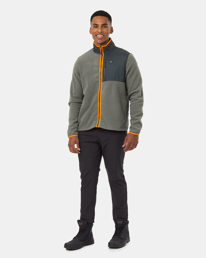 Recycled MicroFleece Contrast Full Zip