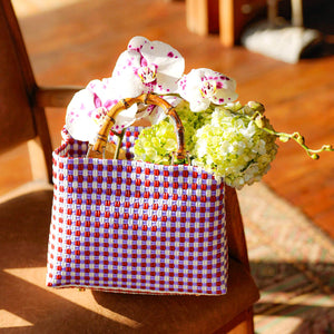 TUKU Beverly Recycled Market Tote Bag