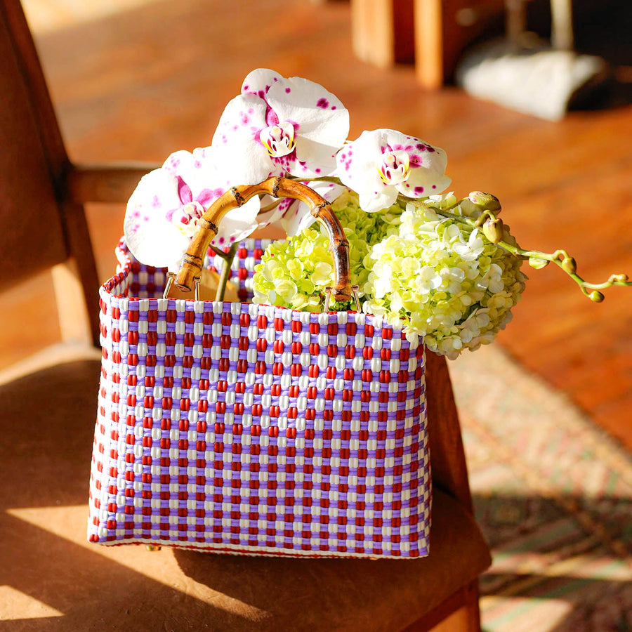 TUKU Beverly Recycled Market Tote Bag