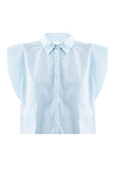 The Perfect Summer Button Down in Blue