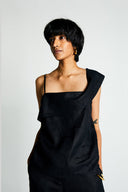 The Wandering Wave Top in Black