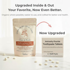 Fluoride Cinnamon Toothpaste Tablets — 4 Months