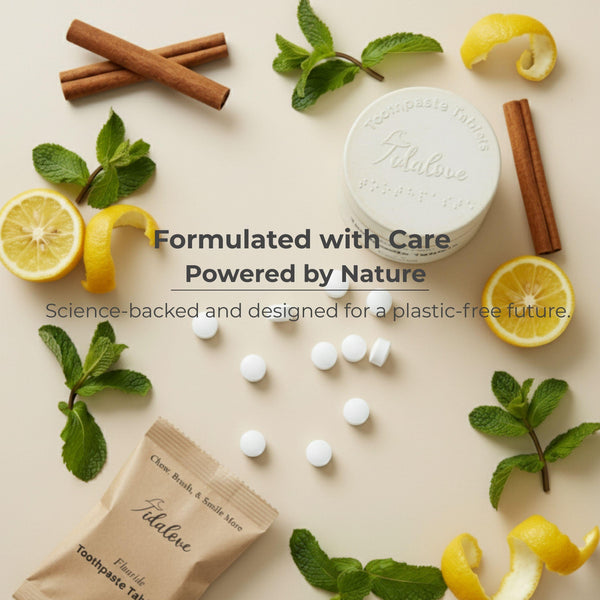 Fresh Minty Yuzu Toothpaste Tablets