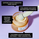 Eye Cream with Hyaluronic Acid & Coffee
