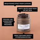 Coffee Face Scrub - Floral Blend for Sensitive Skin