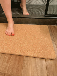 cork bath mat