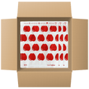 500 Self-Sealing Sandwich Bags - Apple