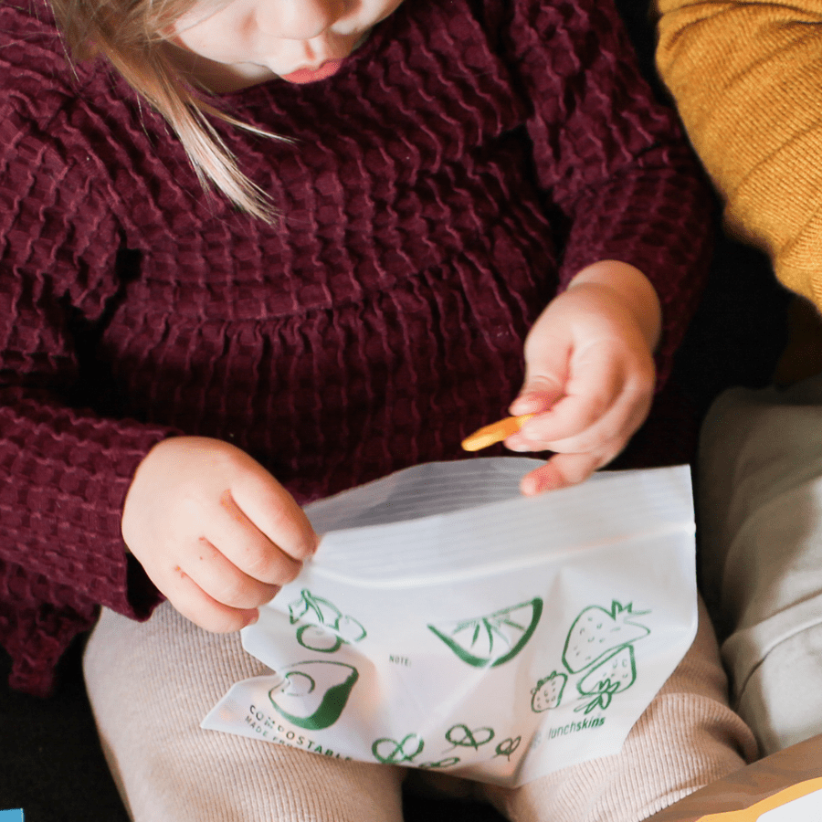 Ziptop Compostable Freezer-Safe Snack Storage Bags