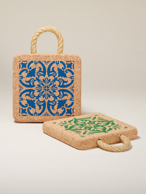Portuguese Tile Hot Pad Trivet