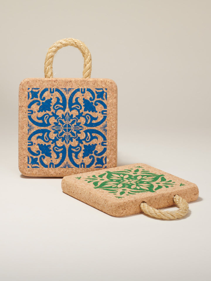 Portuguese Tile Hot Pad Trivet