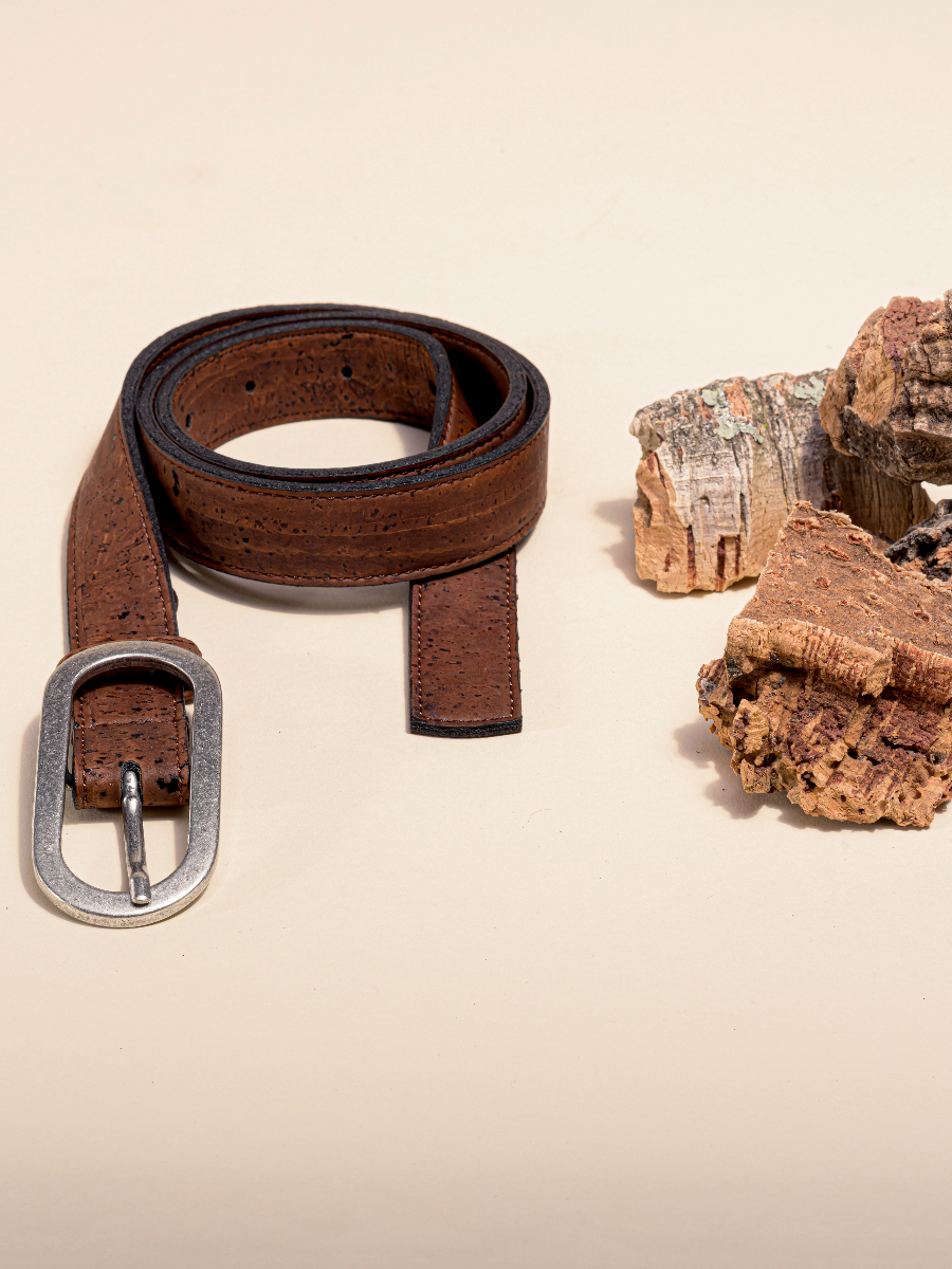 Vegan Cork Leather Belt