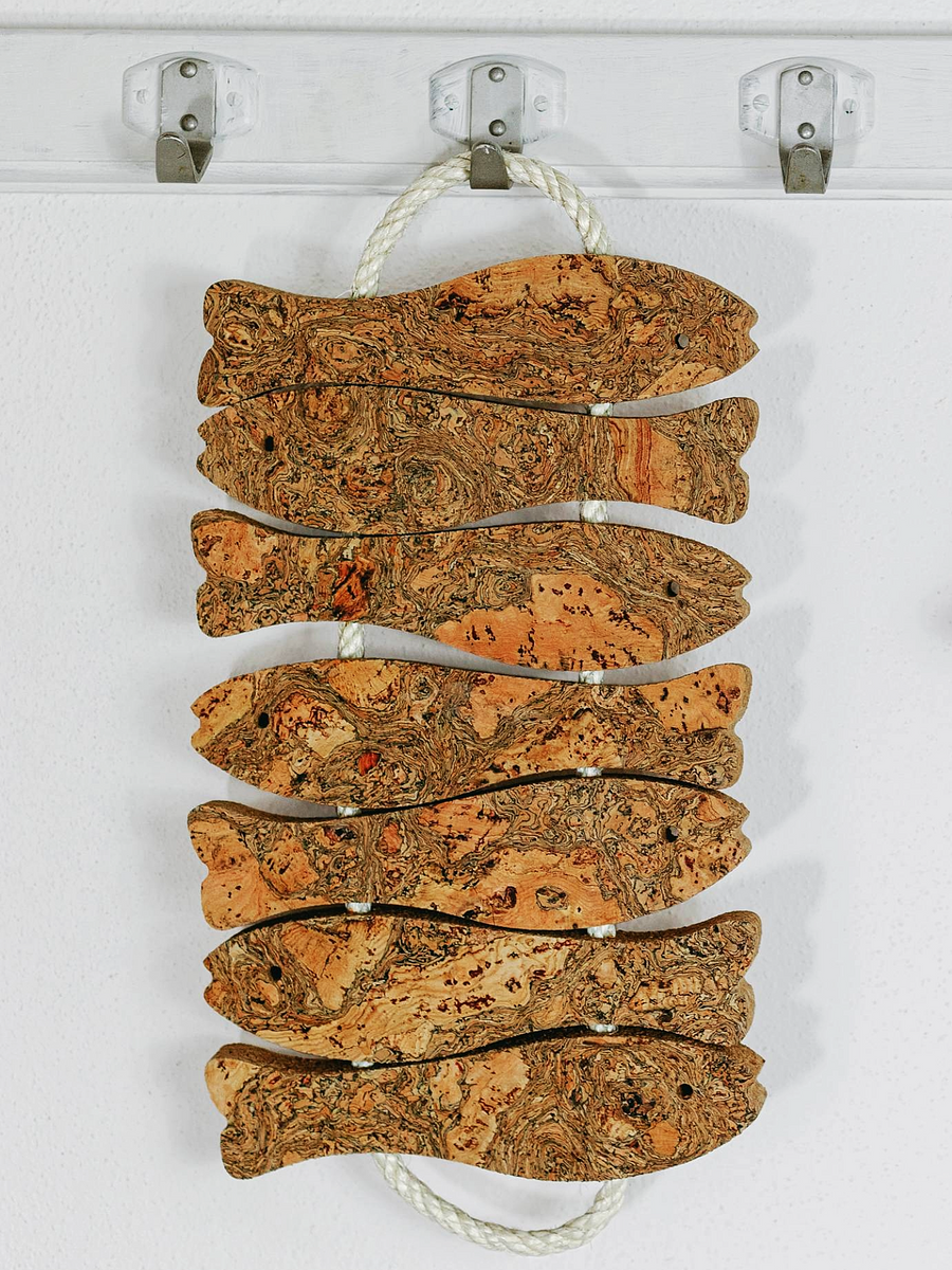 “Festa dei Sette Pesci” Seven Fish Cork Trivet