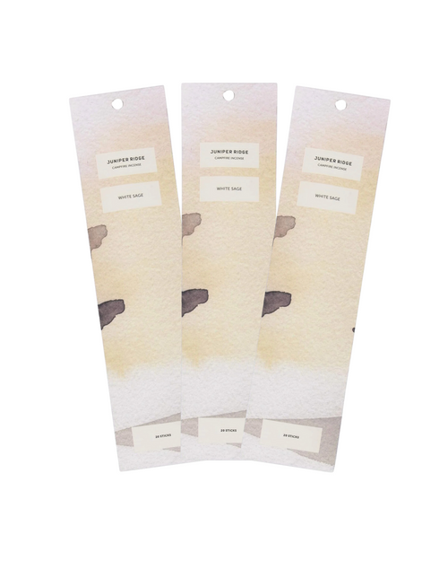 White Sage Campfire Incense (20 Sticks) 3-Pack