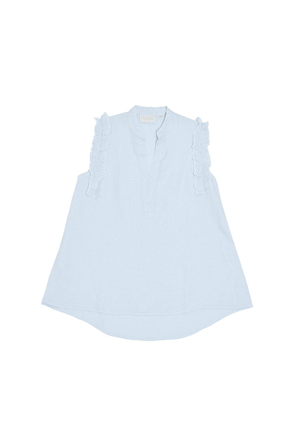 Wind in my Hair Shirt in Blue