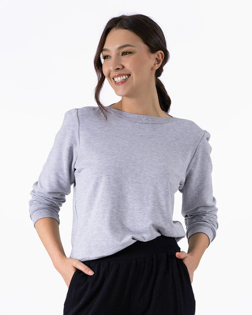 Cora Sweatshirt - Heather Grey